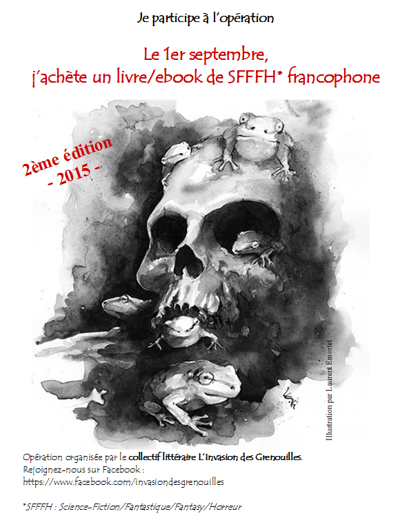 Le 1er septembre, j'achète un livre/ebook de SFFFH francophone - 2e édition -