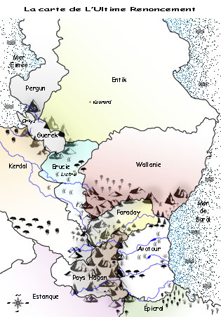La carte de L'Ultime Renoncement