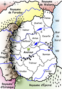 La carte d'Avotour