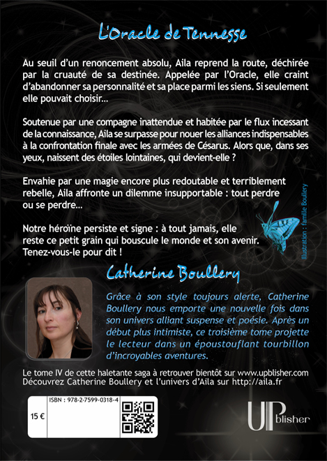 La quatrième de couverture de fantasy du tome 3