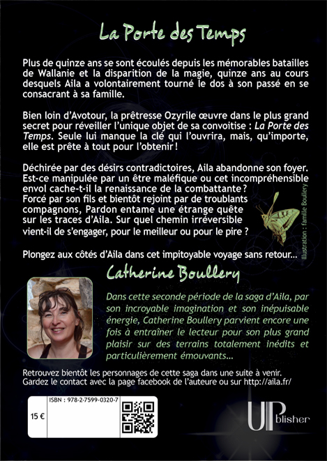 La quatrième de couverture de fantasy du tome 5