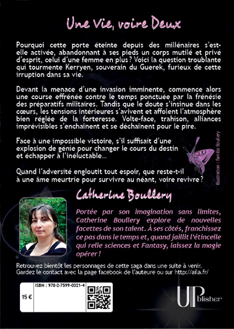 La quatrième de couverture de fantasy du tome 6