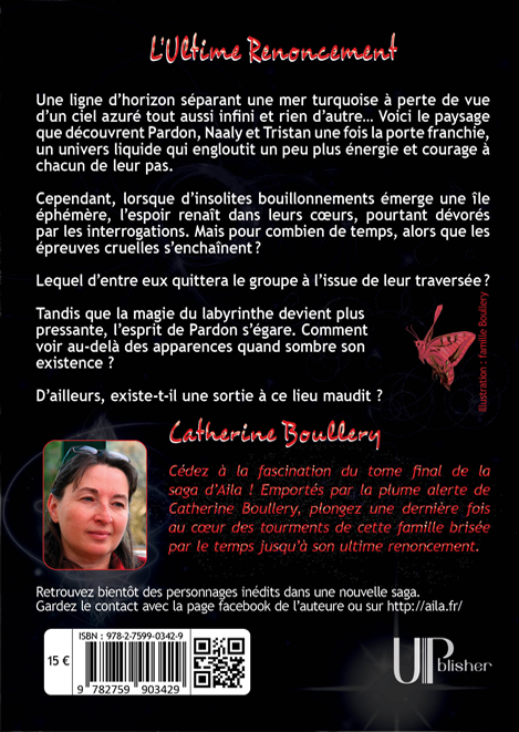 La quatrième de couverture de fantasy du tome 8