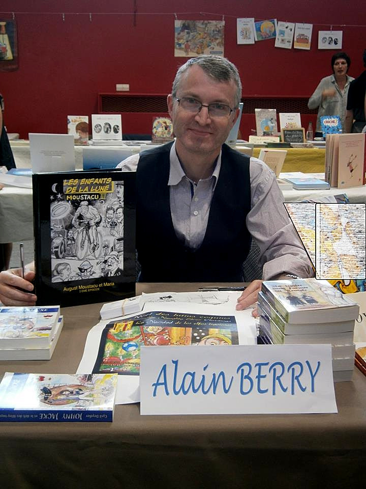 Avec Alain Berry, illustrateur Sartrouvillois