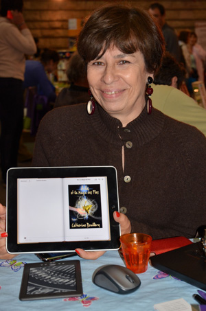 Démonstration de lecture sur tablette