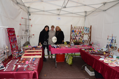 Atelier bijoux de la fête des vendanges 2014 de Sartrouville