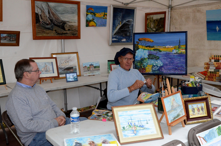 La peinture à l'honneur