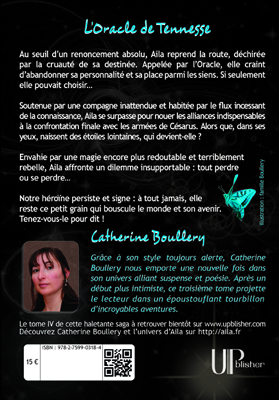 Quatrième de couverture de L'Oracle de Tennesse de Catherine Boullery