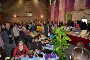 Vue d'ensemble sur le Salon du livre de Sartrouville 2012